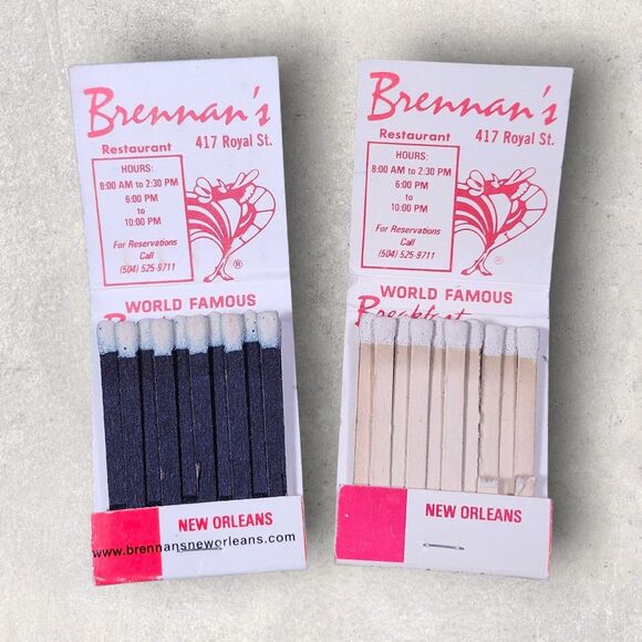 Vintage Matchbook Lot Disney Contemporary, Brennan’s, Gallo, Restaurants Bar - Picture 3 of 7